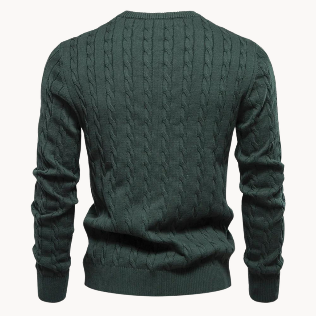 Pullover Arven Zopfstrick Klassisch