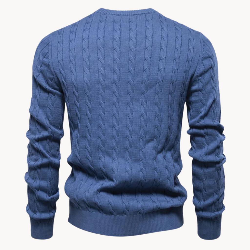 Pullover Arven Zopfstrick Klassisch