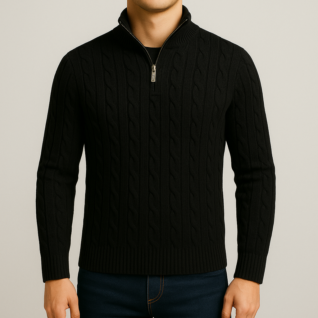 Halbzip-Pullover Hadrien