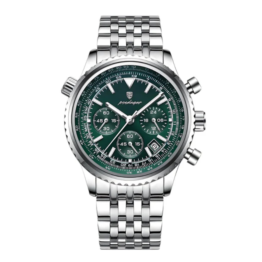Horloge Belmont Chrono Grün