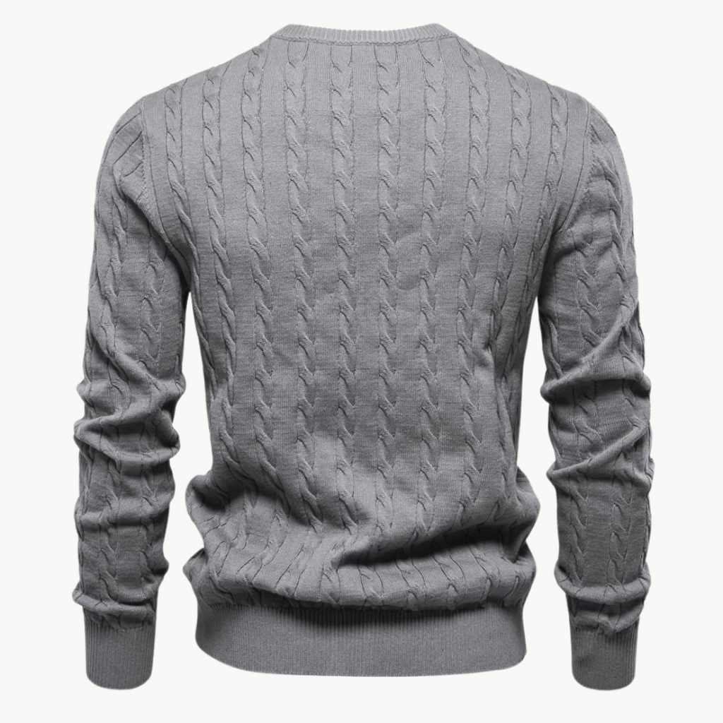 Pullover Arven Zopfstrick Klassisch