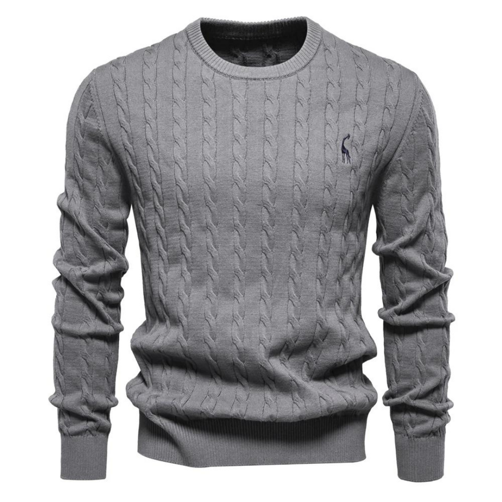 Pullover Arven Zopfstrick Klassisch
