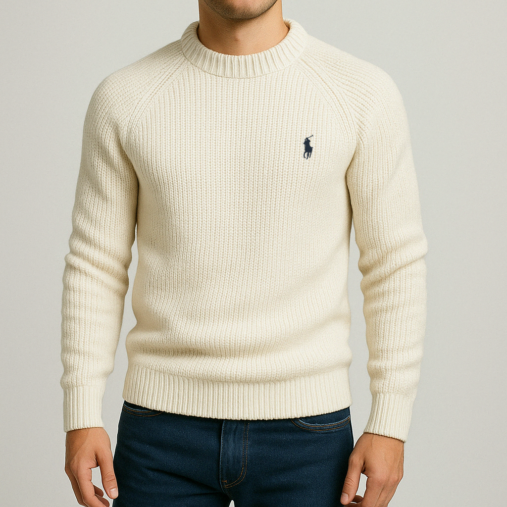 Pullover aus Premium-Baumwolle RL